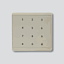 SIEDLE Lesegerät ws 89x87x16mm SE 1090 DKTW