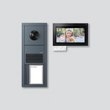 SIEDLE Video-Türsprechset Bus 1xTeiln gr SET VVA 700-1 AG UP/AP ws 1LS