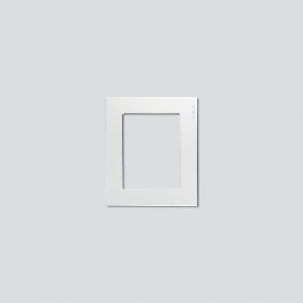 SIEDLE Putzblende 1f AP ws alu Vario VA/NB 611-1/1-0 W 170x202x2mm