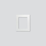 SIEDLE Putzblende 1f AP ws alu Vario VA/NB 611-1/1-0 W 170x202x2mm