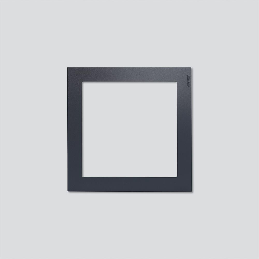 SIEDLE Putzblende 2f AP anthgr alu Vario VA/NB 611-2/2-0 AG 270x270x2mm