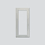 SIEDLE Putzblende 3f AP si VA Vario VA/NB 611-3/1-0 SM 170x370x2mm