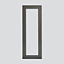 SIEDLE Putzblende 4f AP dgr VA Vario VA/NB 611-4/1-0 DG 170x470x2mm