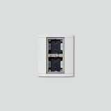 SIEDLE Display 2f AP gr Alu KSA 602-0 DG 200x231x45,3mm