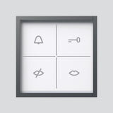 SIEDLE Infomodul gr 99x99x26mm ZAM 600-01 DG