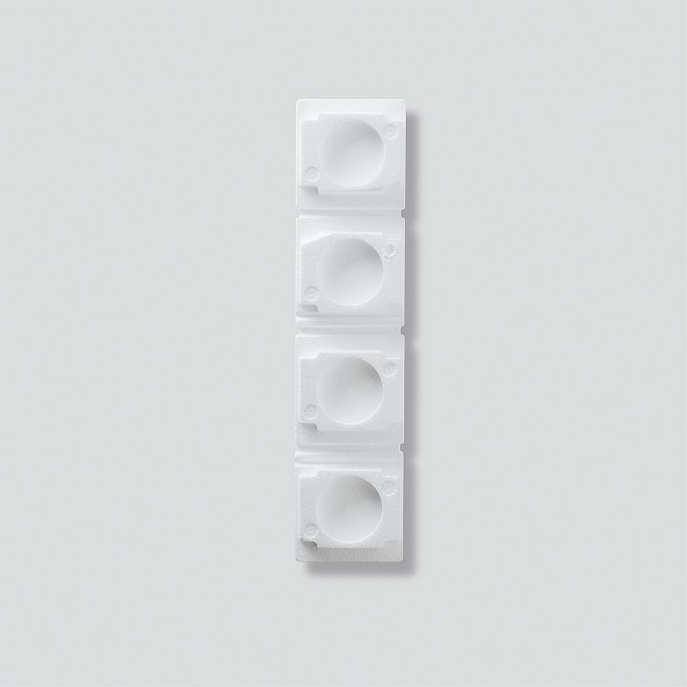 SIEDLE Montageelement-Tür UP sw Kst ZSB 611-0 96x396x48mm