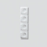 SIEDLE Montageelement-Tür UP sw Kst ZSB 611-0 96x396x48mm