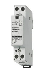 Installationsschütz 20A, 1 Schließer + 1 Öffner, 24VAC 1TE