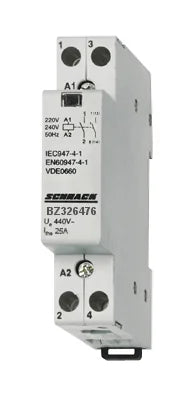 Installationsschütz 25A, 1S+1Ö, 24VAC 1TE