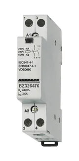 Installationsschütz 25A, 1S+1Ö, 24VAC 1TE