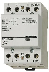 Installationsschütz 25A, 1S+3Ö, 230VAC 2TE