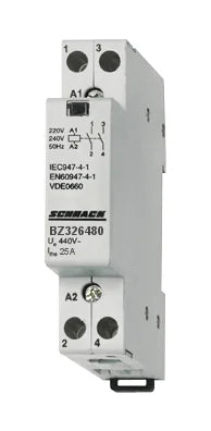 Installationsschütz 25A, 2Ö, 24VAC 1TE