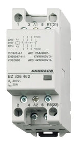 Installationsschütz 25A, 3S+1Ö, 24VAC 2TE