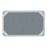 Isolierstoff-Flansch, IP55, 9xØ3-20, 1xØ3-40, 2xØ3-70mm