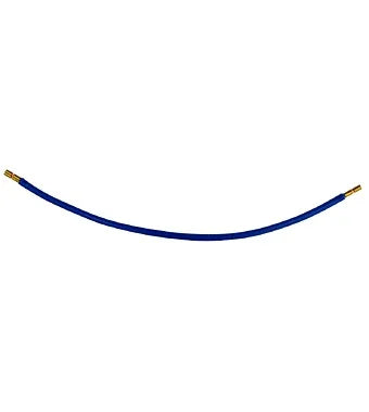 Isolierte Kabelbrücke, 6mm², blau, beids. Adernendhülse (10er-Pack)
