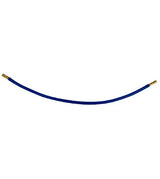Isolierte Kabelbrücke, 6mm², blau, beids. Adernendhülse (10er-Pack)