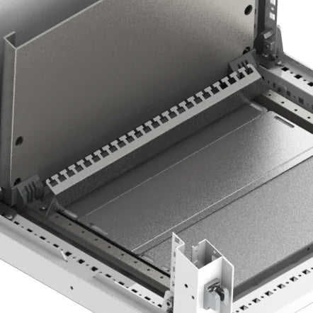 Kabelabfangschiene für 800mm breite Schränke (VE=1 Stück)