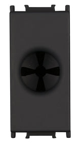 Kabeleinführung 1M, schwarz (10er-Pack)