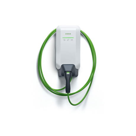 KEBA KeContact P40 22 kW Pro weiß mit Kabel und MID-Zähler
