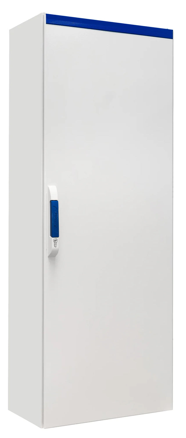 Kompaktschrank 1-Tür IP65 H=1600 B=600 T=400mm Stahlblech