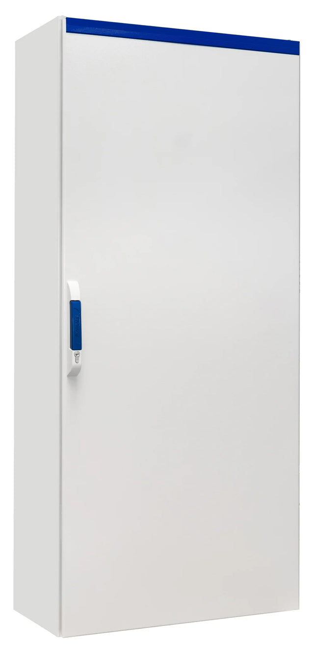 Kompaktschrank 1-Tür IP65 H=1800 B=800 T=400mm Stahlblech