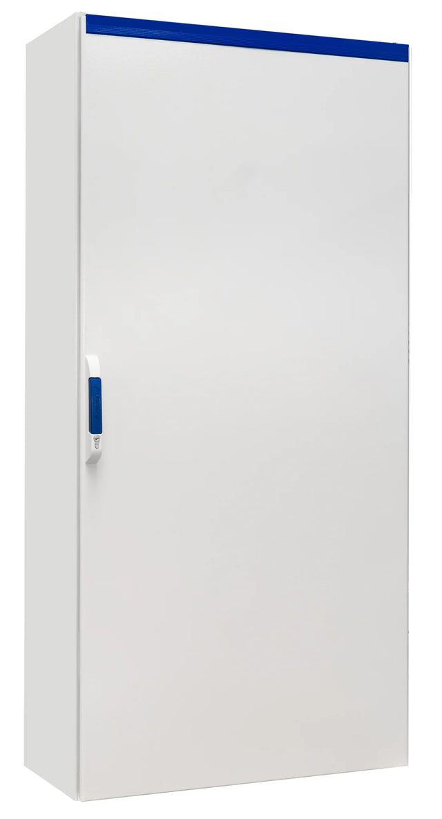 Kompaktschrank 1-Tür IP65 H=2000 B=1000 T=400mm Stahlblech
