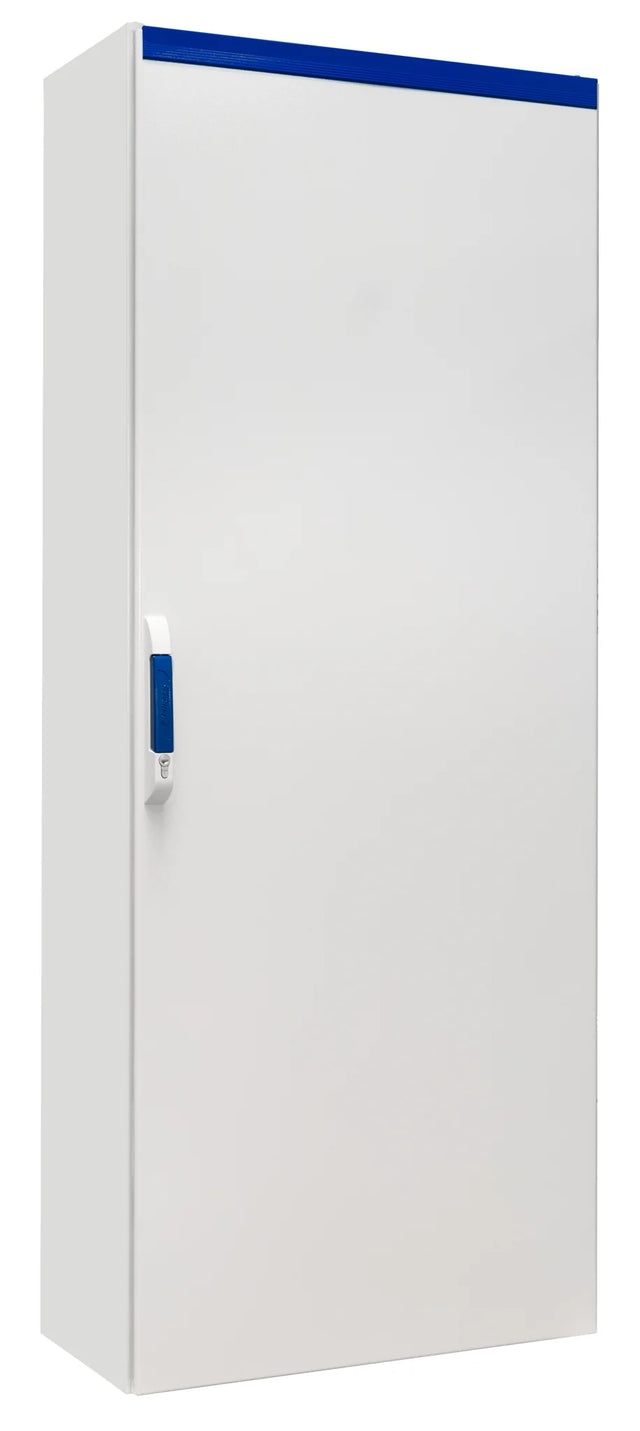 Kompaktschrank 1-Tür IP65 H=2000 B=800 T=400mm Stahlblech