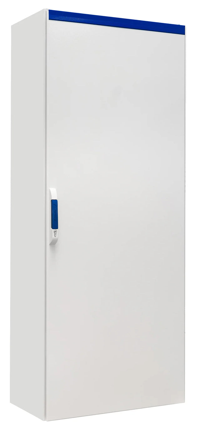 Kompaktschrank 1-Tür IP65 H=2000 B=800 T=500mm Stahlblech