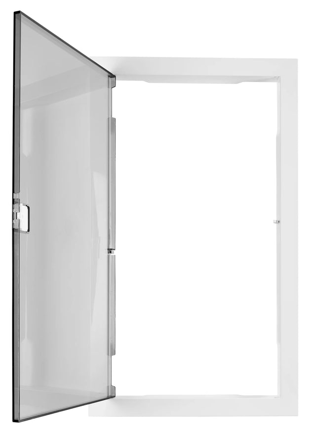 Kunststoffrahmen für BK085, 3-reihig, IP40, transparente Tür