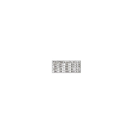 LED-Netzteil CC 27-40W 700-1050mA 27-38V dimmbar Phasenan-/abschnitt