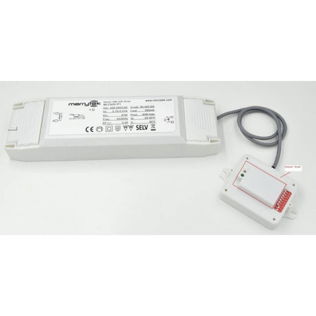 LED Netzteil CC 750mA 40W 30-50V inkl. Bewegungs- und Tageslichtsensor