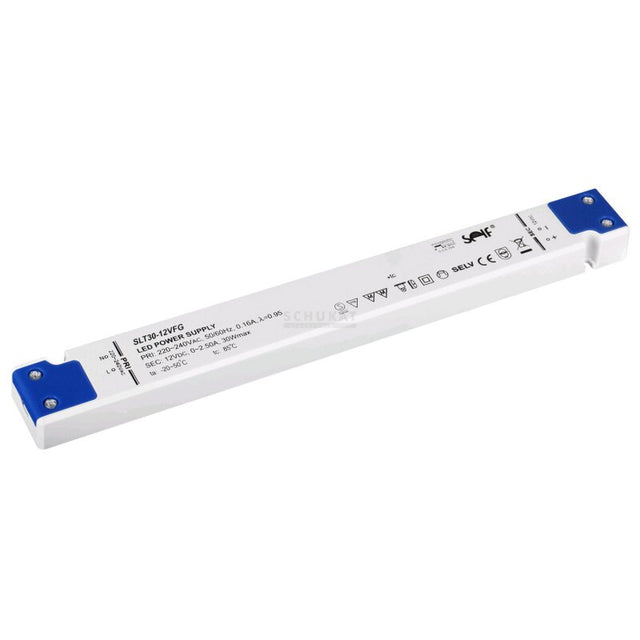 LED-Netzteil CV 24V DC 0-30W 0-1,25A nicht dimmbar IP20 Ultraflach