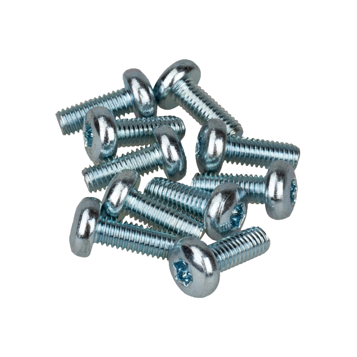 Linsenkopfschrauben M6x16mm nach ISO 7380 (10er-Pack)