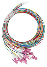 LWL Pigtail LC, 50/125µm OM4, 2,0m, Easy Strip, 12Stk