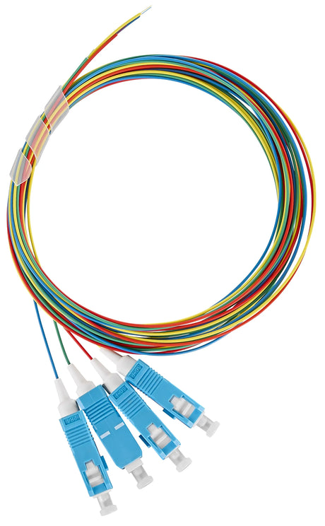LWL Pigtail SC, 9/125µm OS2, 2,0m, Easy Strip, 4Stk (10er-Pack)