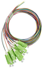 LWL Pigtail SC/APC, 9/125µm OS2, 2,0m, Easy Strip, 12Stk