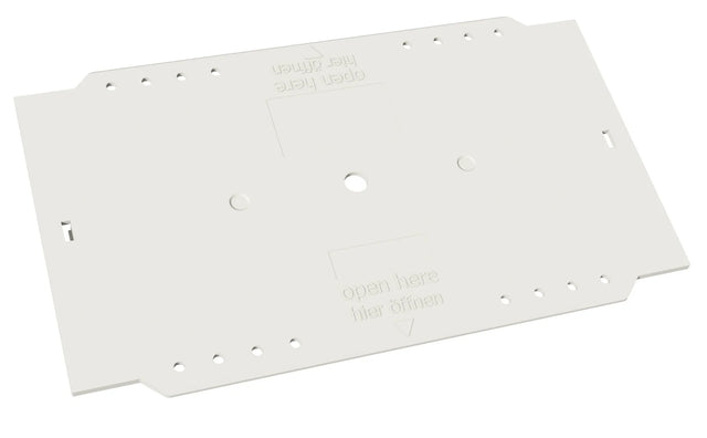 LWL Spleißkassettendeckel, weiß, passend zu HSELSZSK01 (10er-Pack)