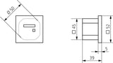 THEBEN Betriebsstundenzähler analog AC BZ 143-1 FRmont 230V 99999h IP65