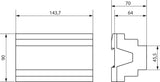 THEBEN Schaltaktor KNX REG 8TE 8f 25A RM 8 H KNX 4800W Handbedien