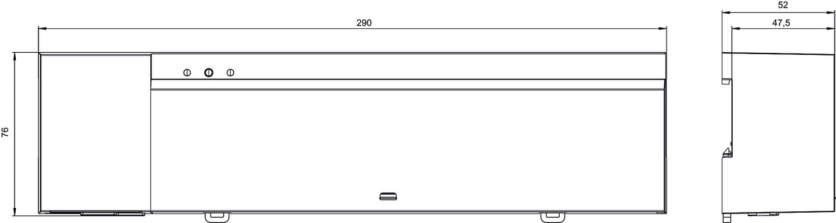 THEBEN Heizungsaktor KNX REG 12Ausg 24V LUXORliving H6 24V Handschaltung