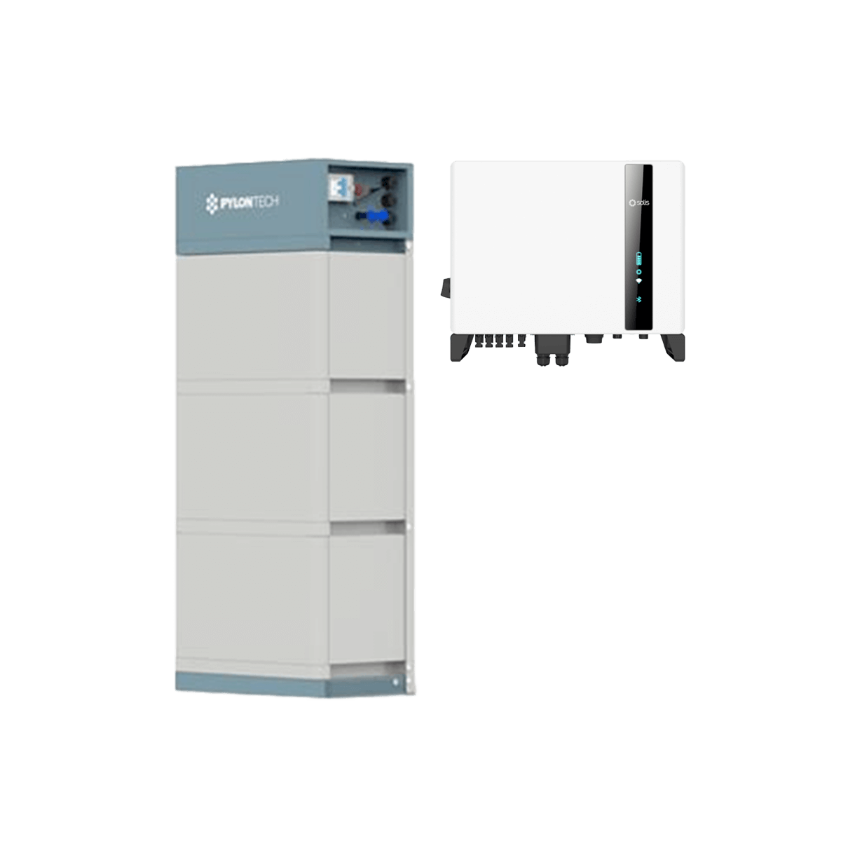 Pylontech Force H2 10.65 kWh mit Solis S6 3P-Hybrid - 8 kW