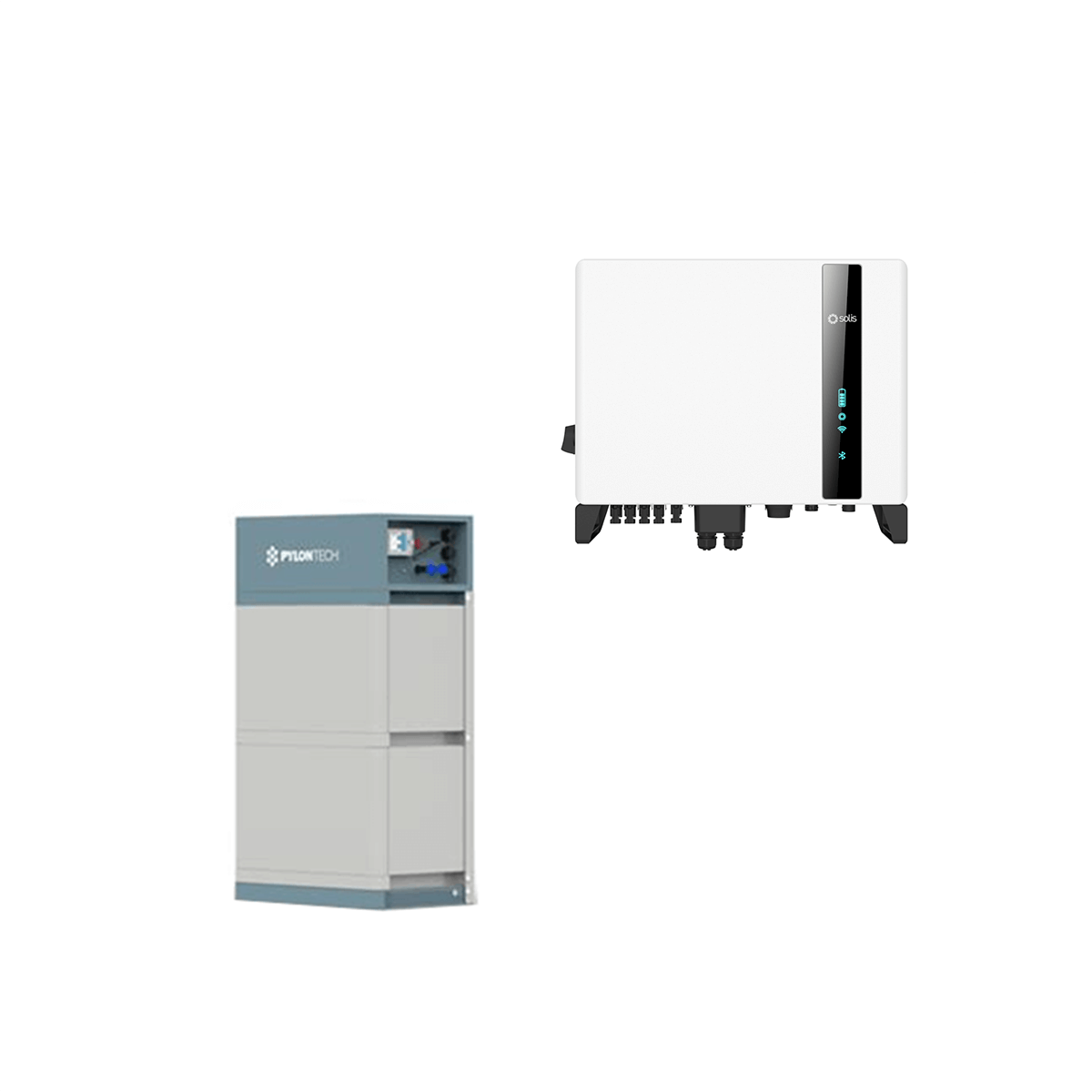 Pylontech Force H2 7.1 kWh mit Solis S6 3P-Hybrid - 6 kW