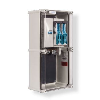 enwitec AC-Verteiler 3AC-400-TNC-2-NH000-X-X-PES-1.0
