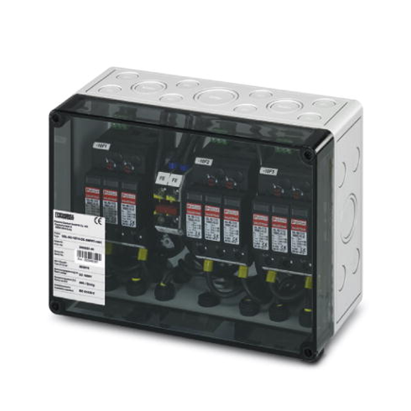 Phoenix Contact Überspannungsschutz DC, Typ I+II, 3 MPP, SunClix