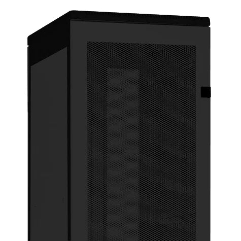Metall-Tür perforiert 80% DS/DST/DSS(IP20) 47HE,B800,RAL9005