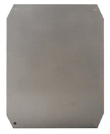 MINIPOL Montageplatte Polyester T=4mm für H=600 B=400mm