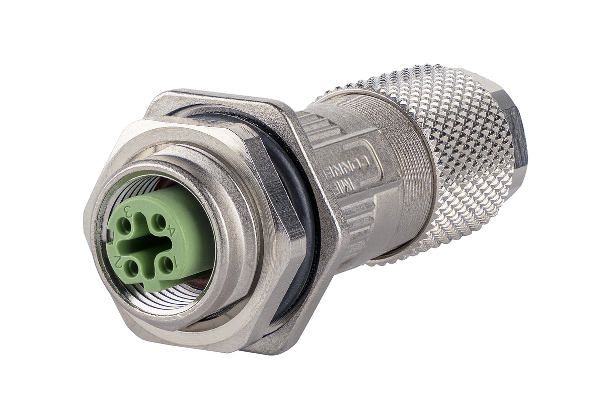 METZ CONNECT Rundsteckverbinder Buchse MMF891A115-0001 0,141-0,355qmm IP67 Löt
