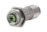METZ CONNECT Rundsteckverbinder Buchse MMF891A115-0001 0,141-0,355qmm IP67 Löt