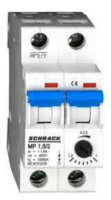 Motorschutzschalter 1,0-1,6A, 2-polig
