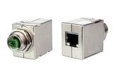 METZ CONNECT Modular-Kupplung 5 RJ45/M12 MWN811A115 Buchse/Buchse Schirm ger